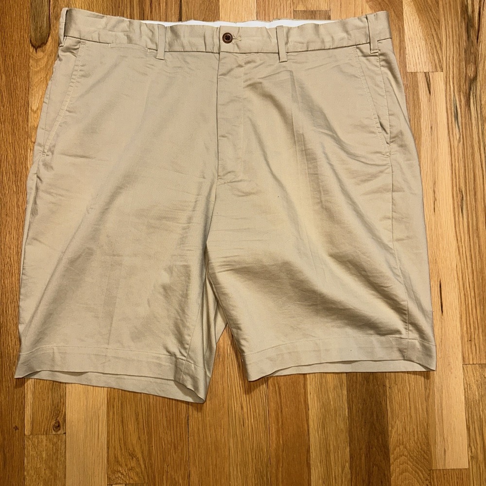 Polo Golf Ralph Lauren Men's Khaki Shorts Classic Fit Stretch‎ Wicking Size 38